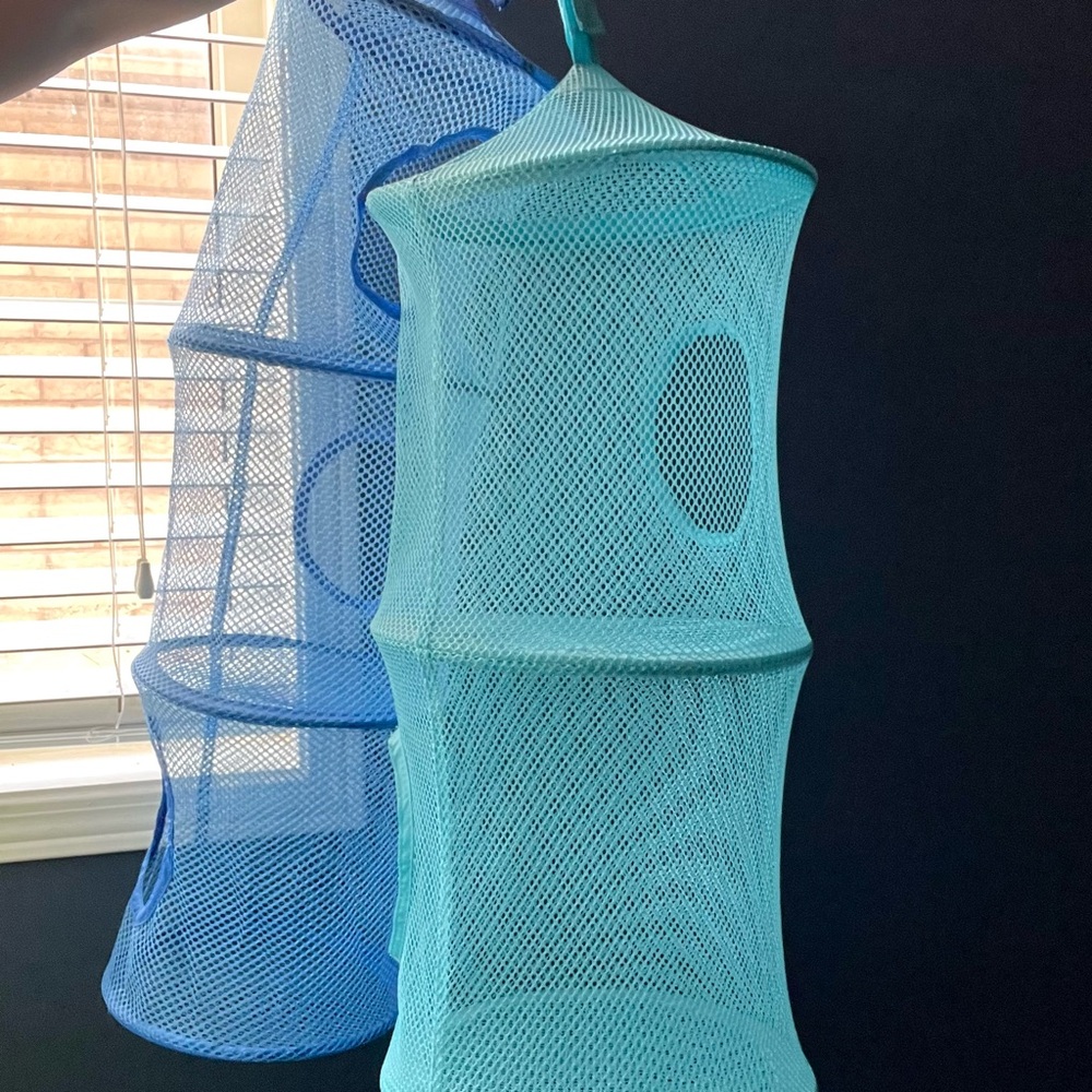 COPY - IKEA Fangst 6-Pocket & 3-pocket net organizers in blue